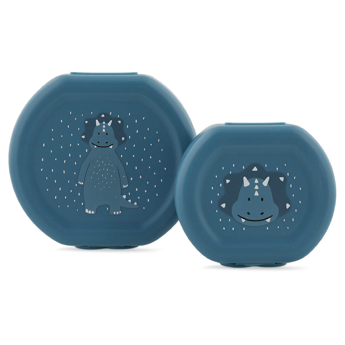 Trixie Snack Box Set met Clip Mr. Triceratops, de twee snackdoosjes vooraan