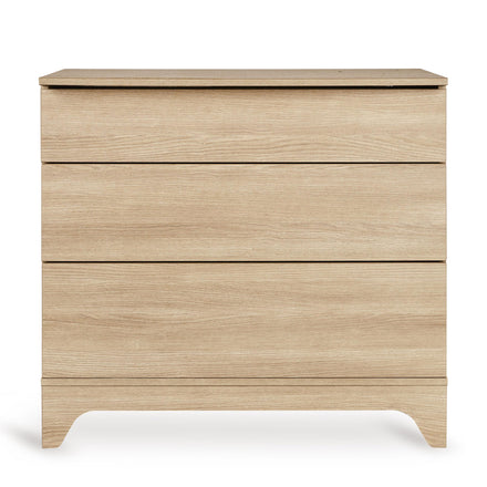 Quax commode Tsugi in Honey Ash met monochroom design, uit het meubelaanbod van De Gele Flamingo.