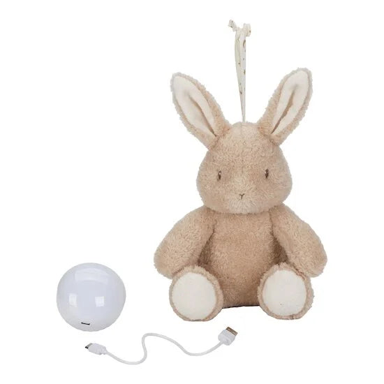 * Little Dutch Knuffelkonijn Licht & Geluid