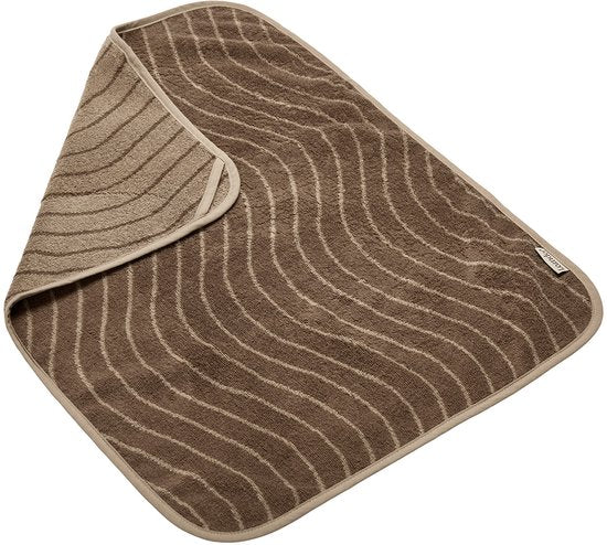 Leander Matty Topper Voor Verschoningskussen | Mocca Woodland Organic