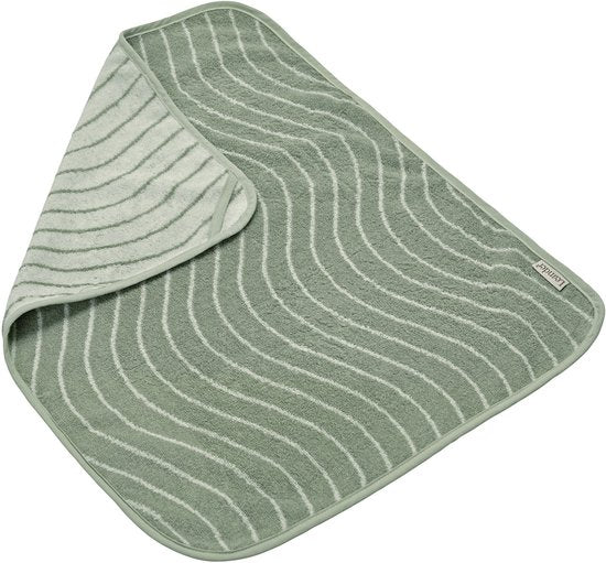 Leander Matty Topper Voor Verschoningskussen | Sage Green Woodland Organic