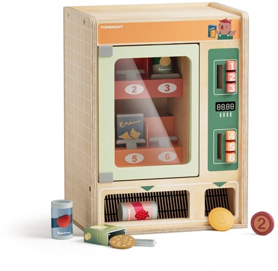 Topbright Shop en Go Vending Machine speelautomaat voor kinderen, te koop bij De Gele Flamingo.