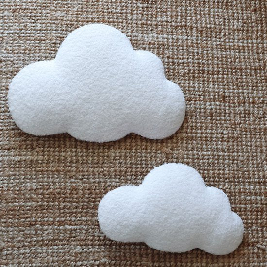 Little Loua Wolk Bouclé Wanddecoratie | Kleine wolk