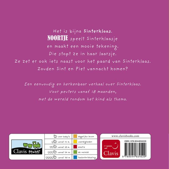 Clavis Boekje | Noortje zet haar schoentje