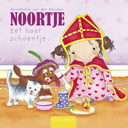 Clavis Boekje | Noortje zet haar schoentje