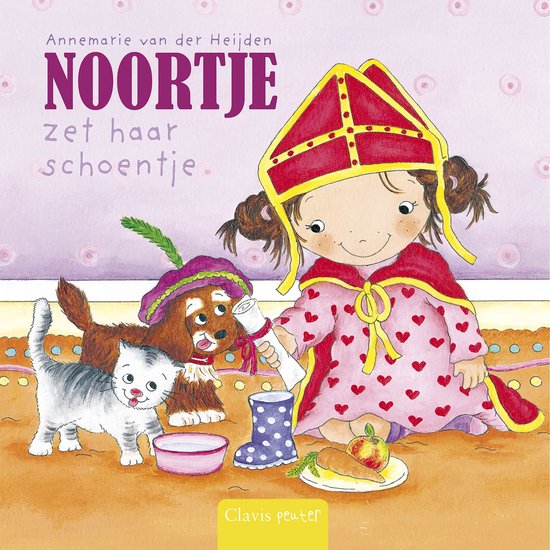 Clavis Boekje | Noortje zet haar schoentje