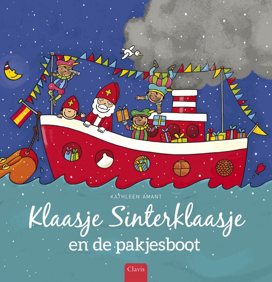 Clavis Boekje | Klaasje Sinterklaasje en de pakjesboot