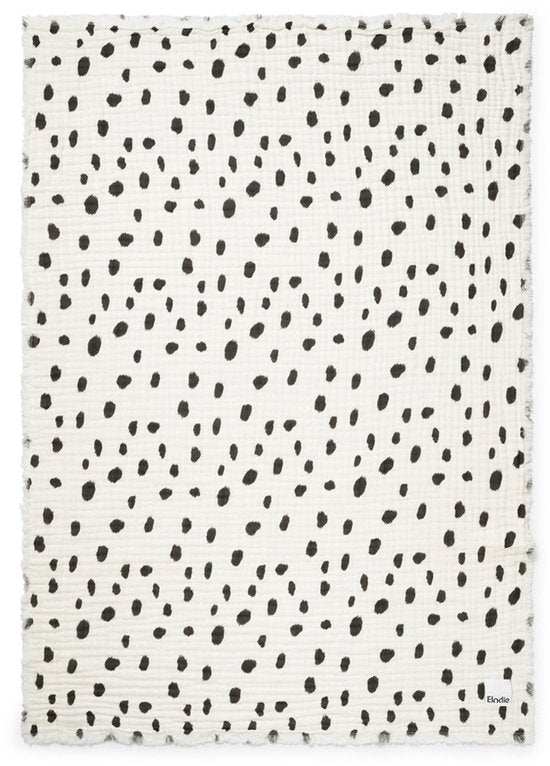 Elodie Details hydrofiel baby deken Dalmatian Dots Grande van De Gele Flamingo, 75 x 100 cm