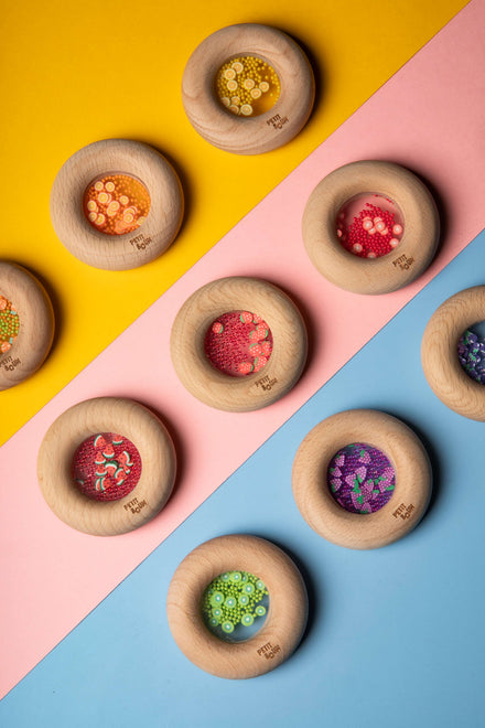 Petit Boum Sensorische Donut | Sinaasappels