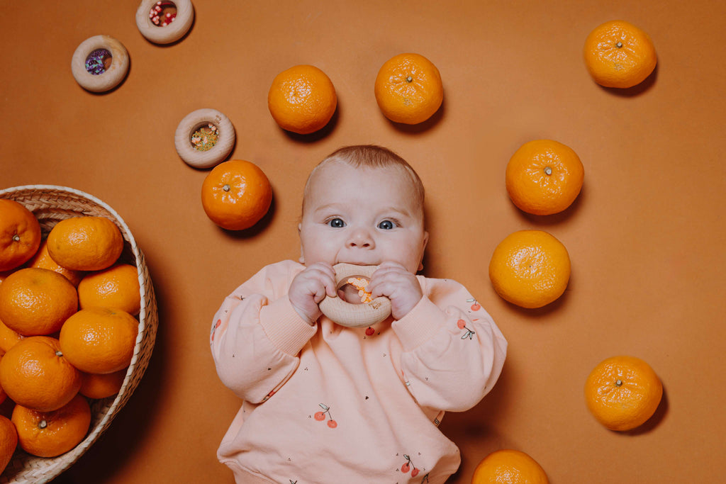 Petit Boum Sensorische Donut | Sinaasappels