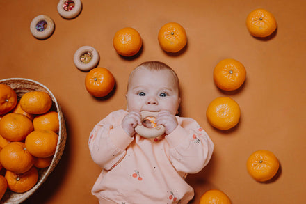Petit Boum Sensorische Donut | Sinaasappels