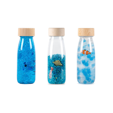 Petit Boum Sensorische Flessen set van 3 | Serenity