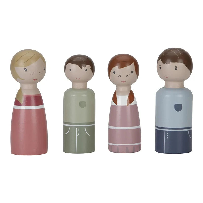 * Little Dutch Poppenhuis Speelset | Familie Rosa