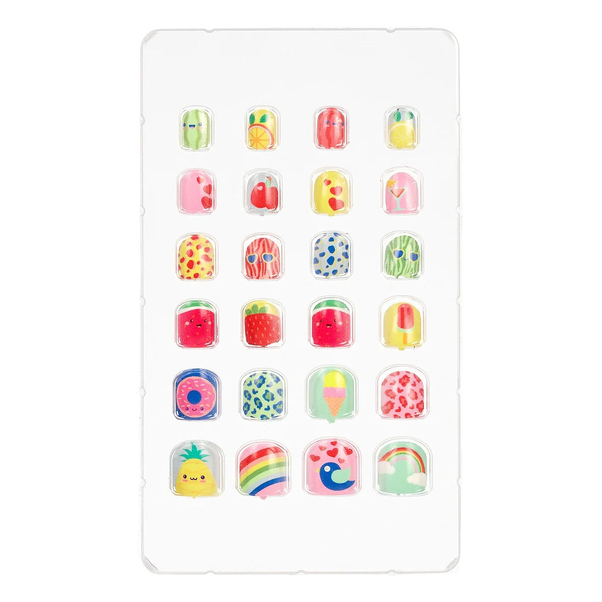 Souza plaknageltjes Fruits met fruitprintjes voor kinderen