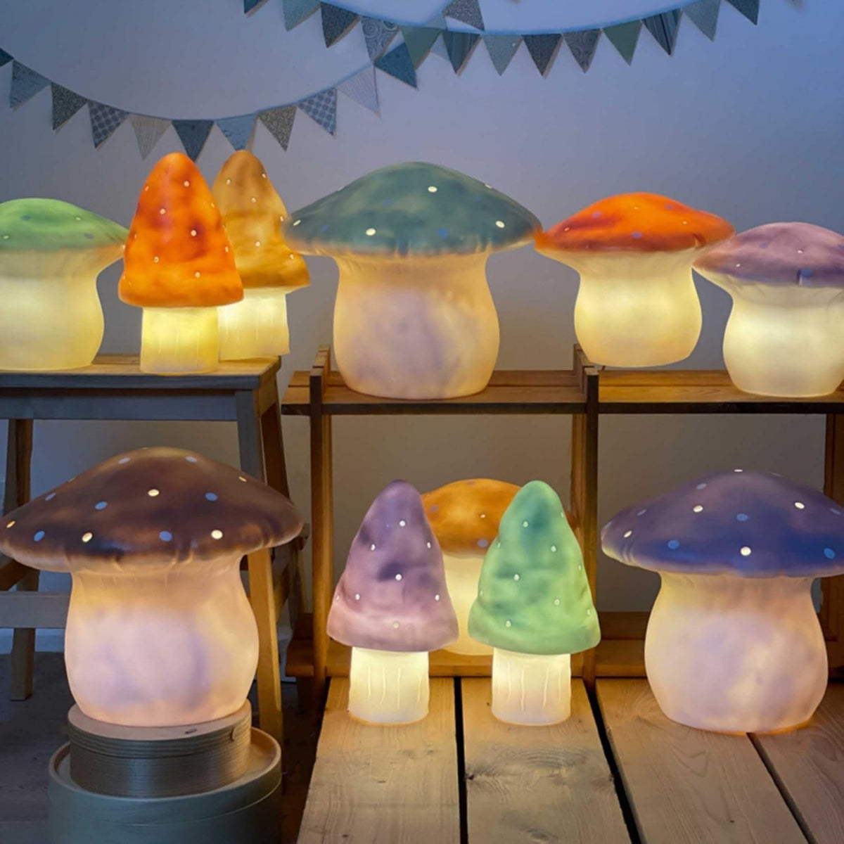 Egmont Toys Nachtlamp Mushroom Large Almond 30cm