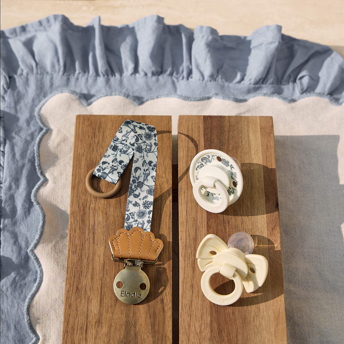 * Elodie Set Fopspenen Binky Bundle +3m Silicone | Garden Leo Toile