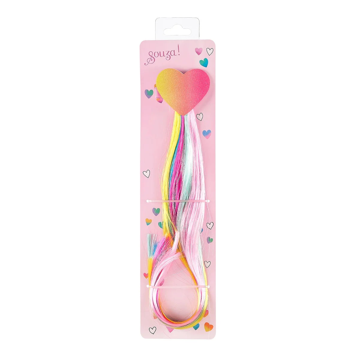 Souza haarklemmetje Venne hartje, 1 stuk haaraccessoire