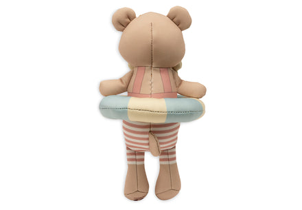 Drijvend badpopje Teddy Bear van Jollein met afneembare ring, bij De Gele Flamingo