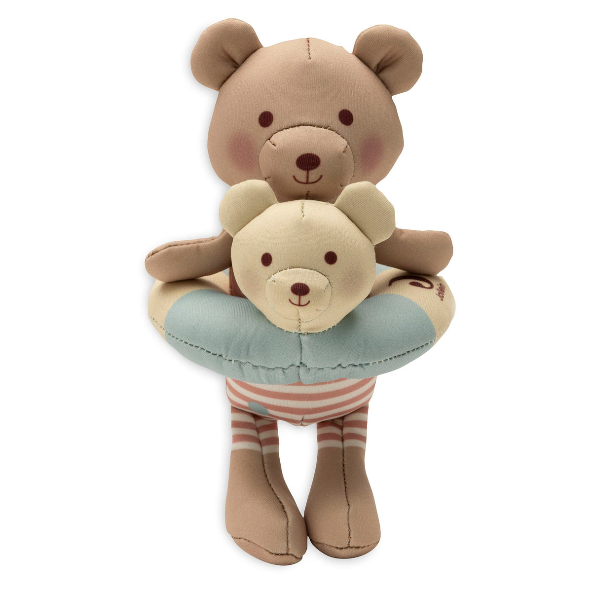 Jollein badpop Teddy Bear van 21 x 21 x 12 cm, verkrijgbaar bij De Gele Flamingo