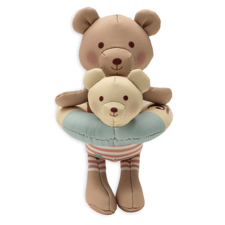 Jollein badpop Teddy Bear van 21 x 21 x 12 cm, verkrijgbaar bij De Gele Flamingo