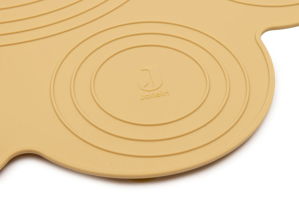 Jollein Badmat Siliconen Sun Honey met stevige antisliplaag, badplezier van De Gele Flamingo