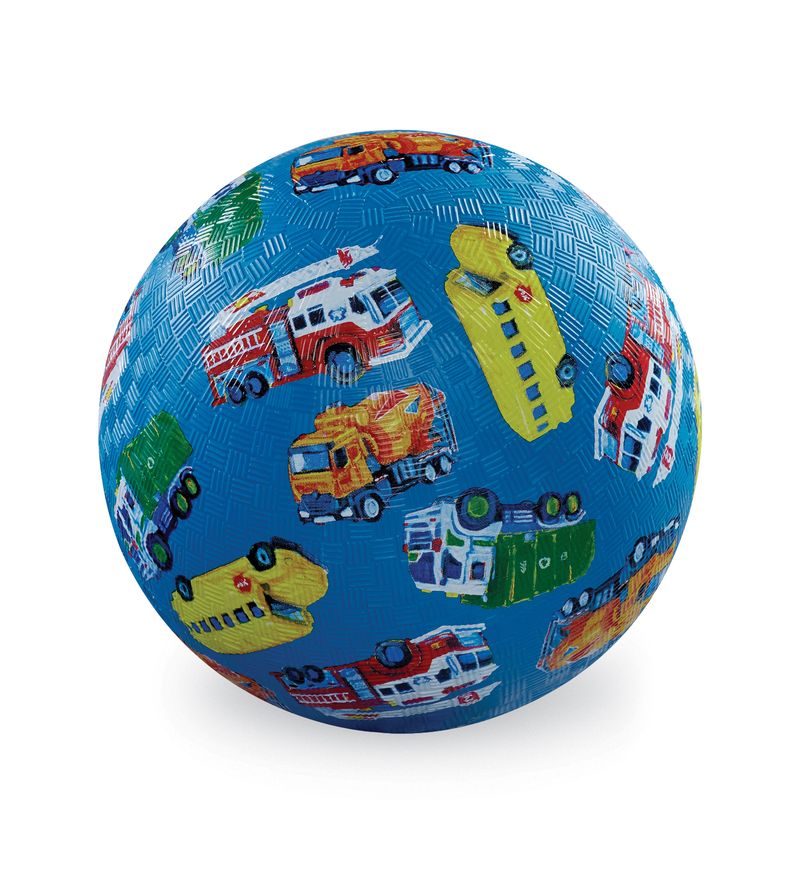 * Crocodile Creek Playground Balls 18cm | Voertuigen