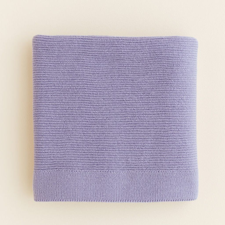 Hvid Dekentje Gust | Lilac