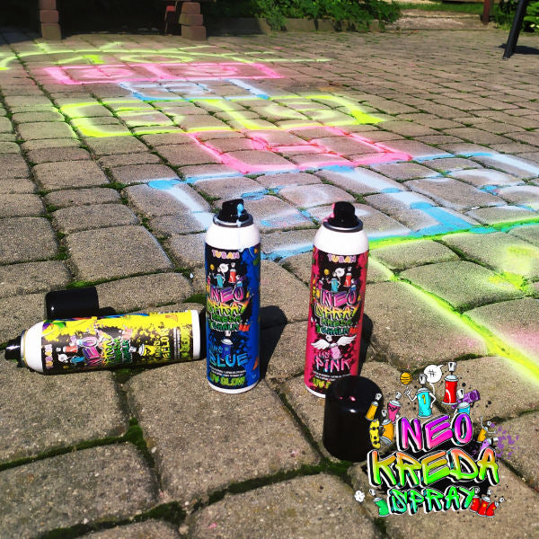 Tuban Neo Chalk Spray Stoepkrijt  | Pink 150 ml