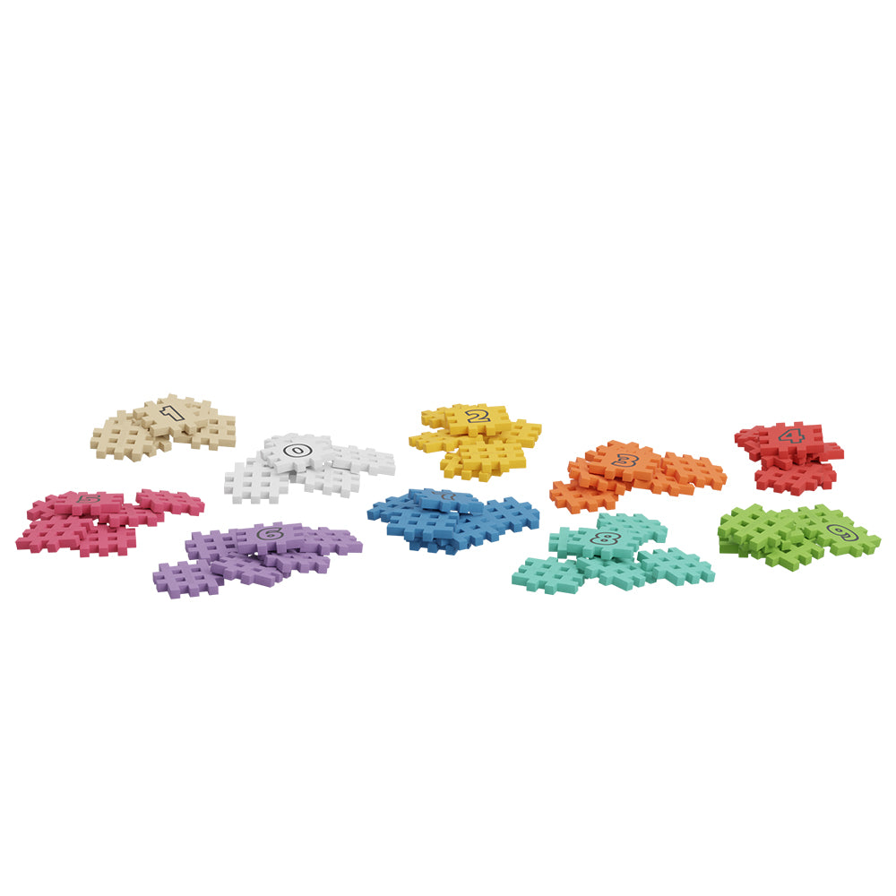 Marioinex Mini Waffle | Edu Math Cubes 60 Pcs