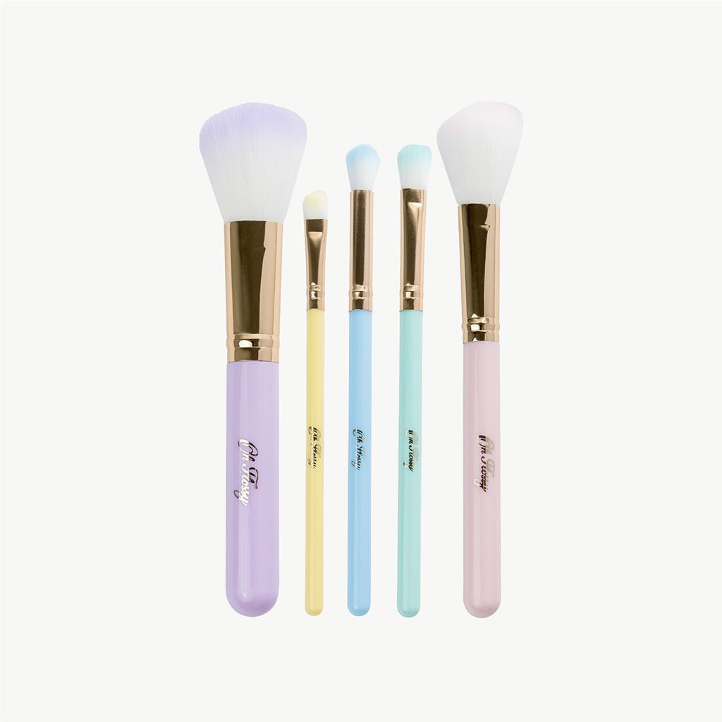 Oh Flossy Kids Make-Up Borstel Set Regenboog