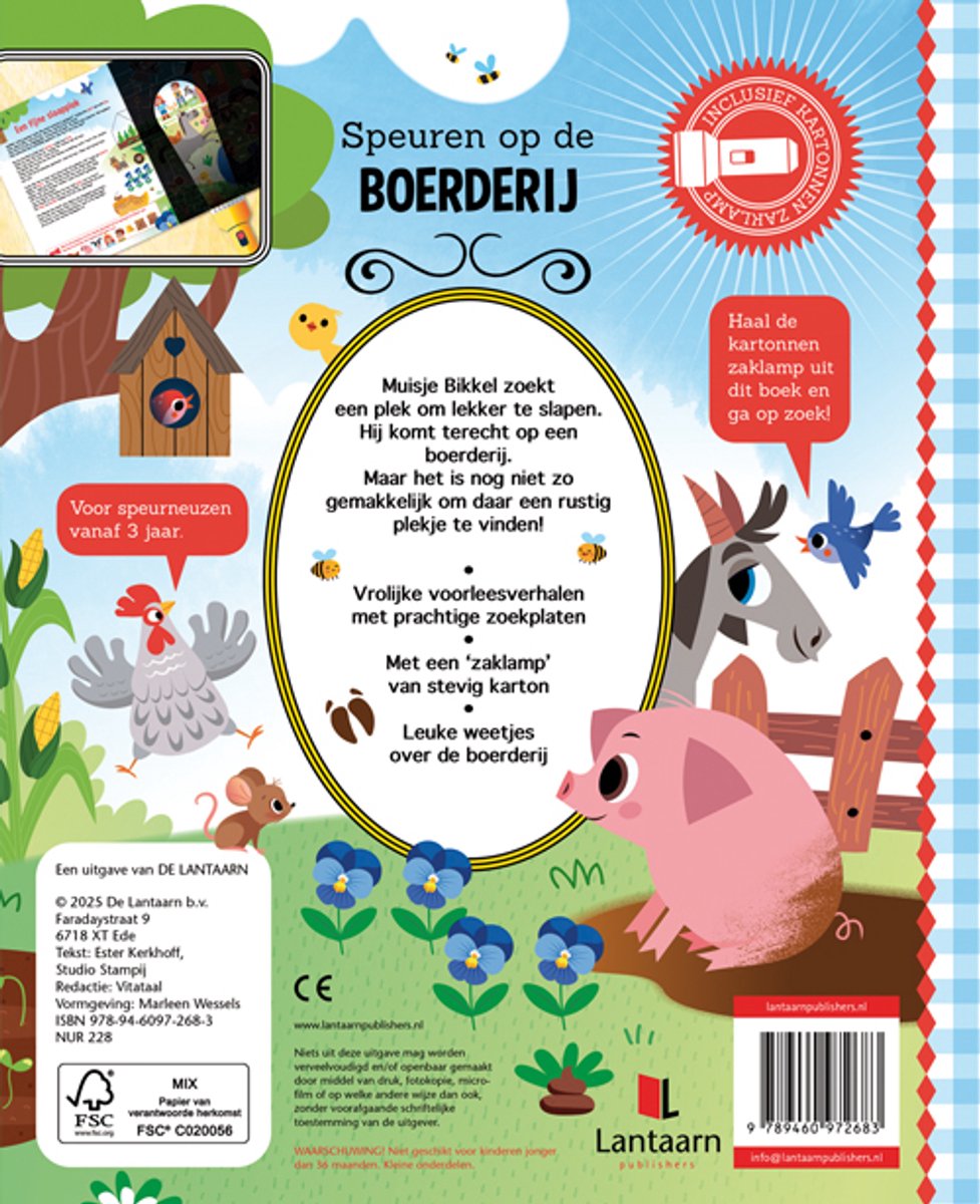 De Lantaarn Speuren Voorleesverhaal | Op De Boerderij
