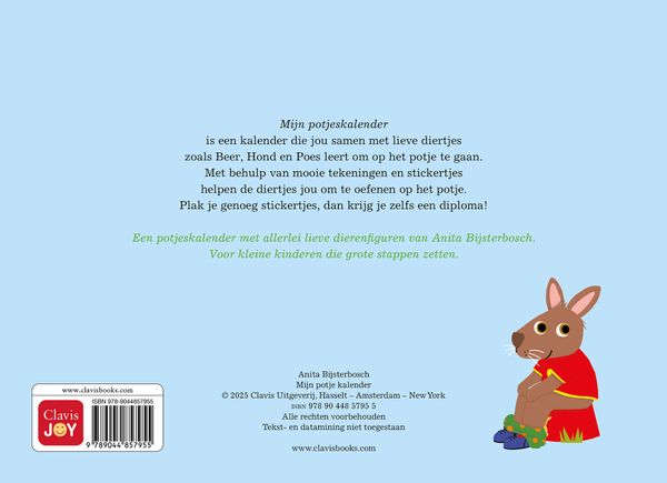 Clavis Stickerkalender | Mijn potje kalender