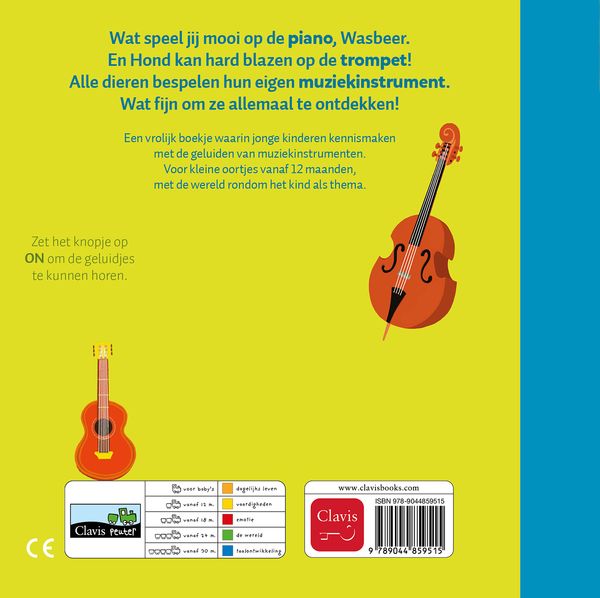 Clavis Geluidenboekje | Muziekinstrumenten van dichtbij