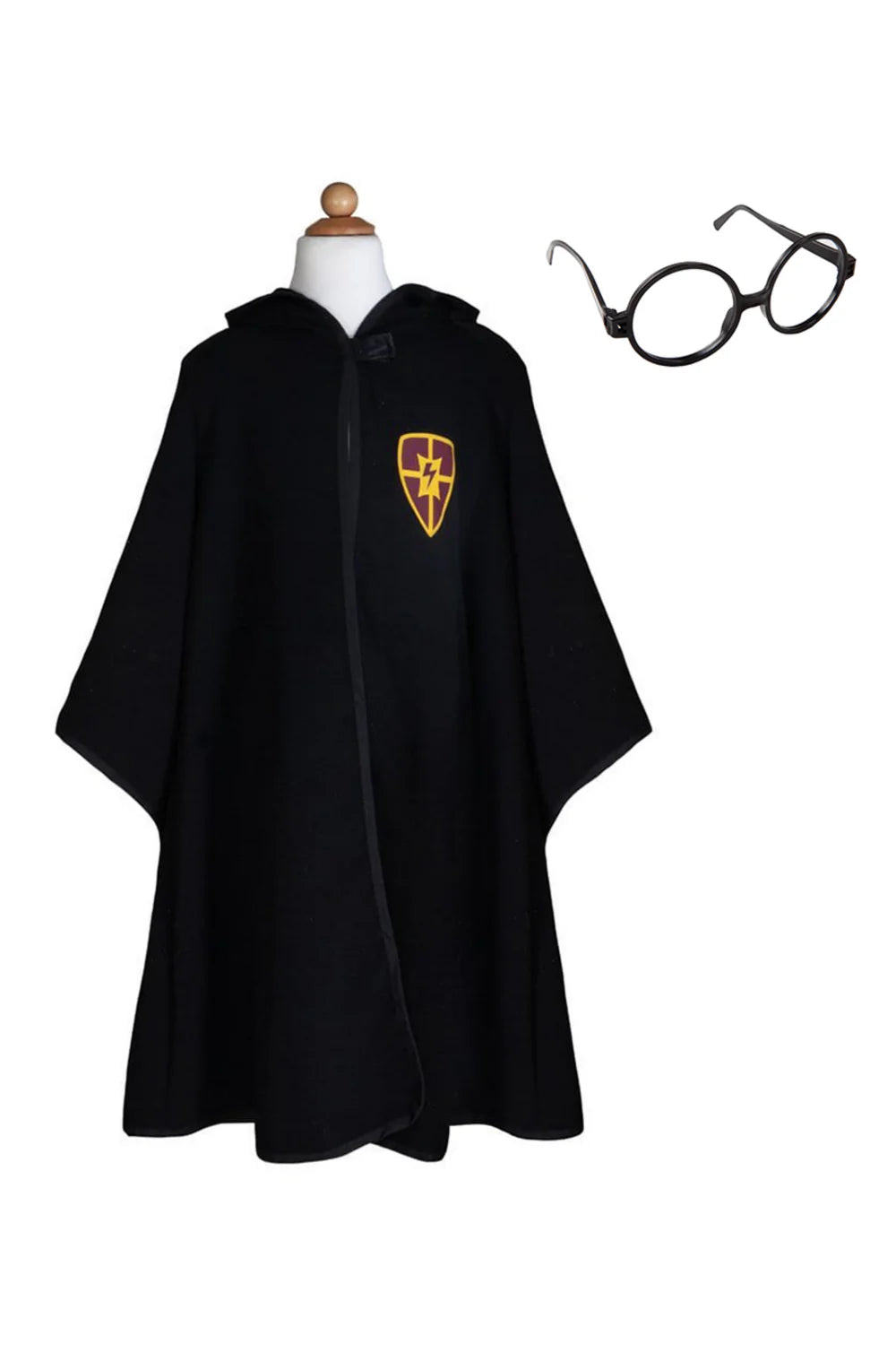 * Great Pretenders Tovenaar Wizard Cloak & Glasses | 7-8Y
