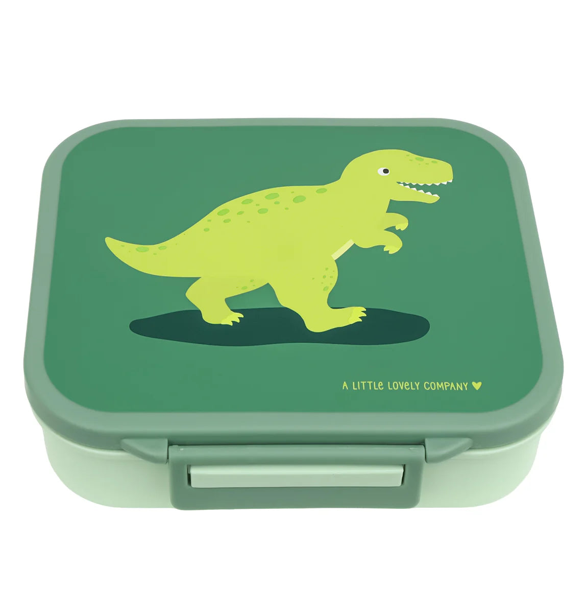 A Little Lovely Company Lunch Box met Dinosaurussen-print