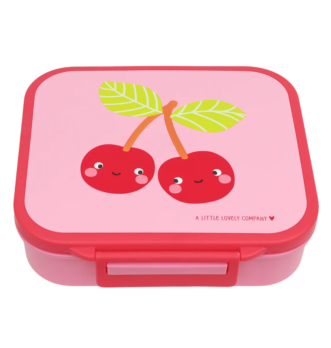 A Little Lovely Company Lunch Box met Kersen-print