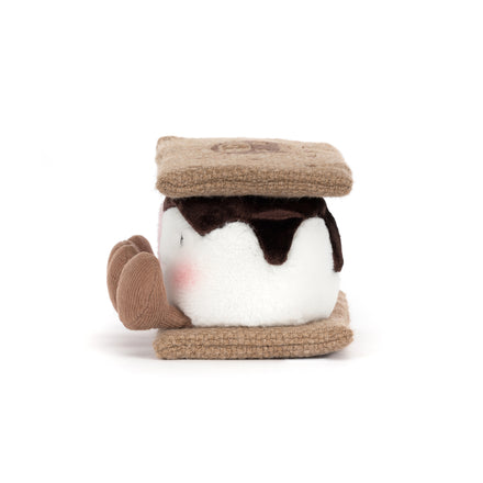 Amuseables S'mores van Jellycat, origineel ontwerp vol karakter, te koop bij De Gele Flamingo.