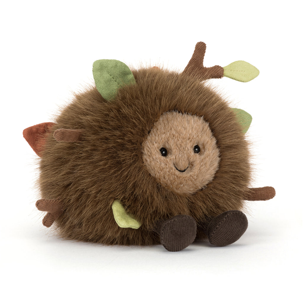 Jellycat Amuseables Mushi Woodland Floor met bos- en natuurthema, bij De Gele Flamingo.