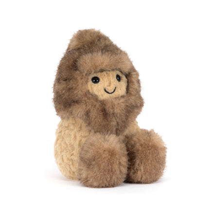 Jellycat Amuseables Peanut Yeti knuffel met zachte pluche vacht, bij De Gele Flamingo
