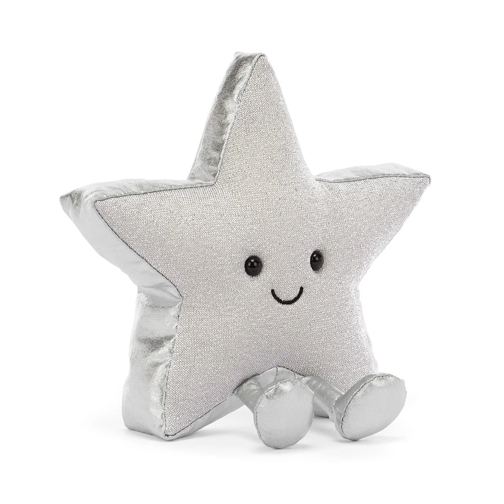 Jellycat Knuffel Amuseables Silver Star 17cm