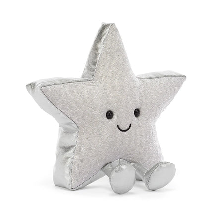 Jellycat Knuffel Amuseables Silver Star 17cm
