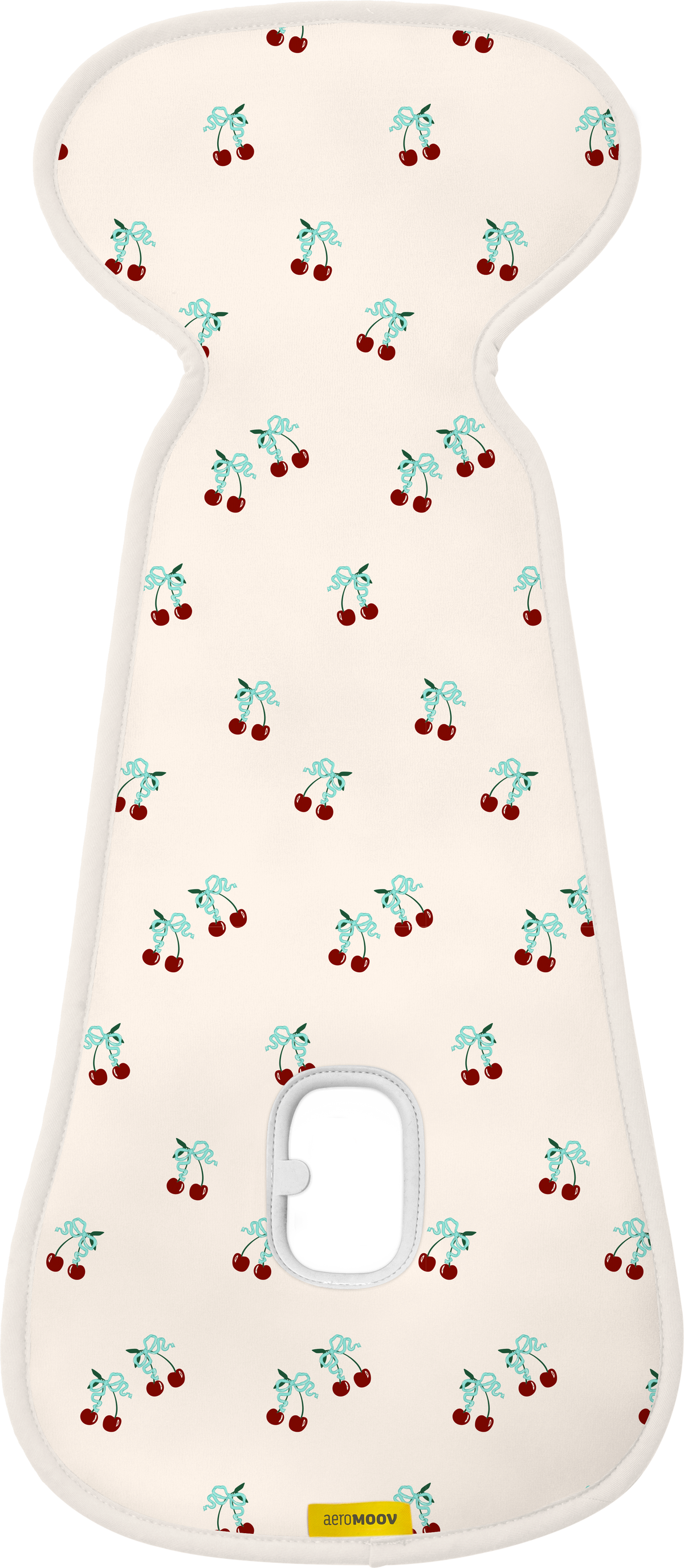 Aeromoov Air Layer buggy inleg met Cherries print, ademend zitkussen bij De Gele Flamingo