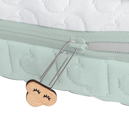 AeroSleep EvoDuo Matraspakket voor Babybed/Ledikant| Matras + Matrasbeschermer 70 x 140 cm