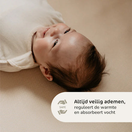 AeroSleep EvoDuo Matraspakket voor Babybed/Ledikant| Matras + Matrasbeschermer 70 x 140 cm