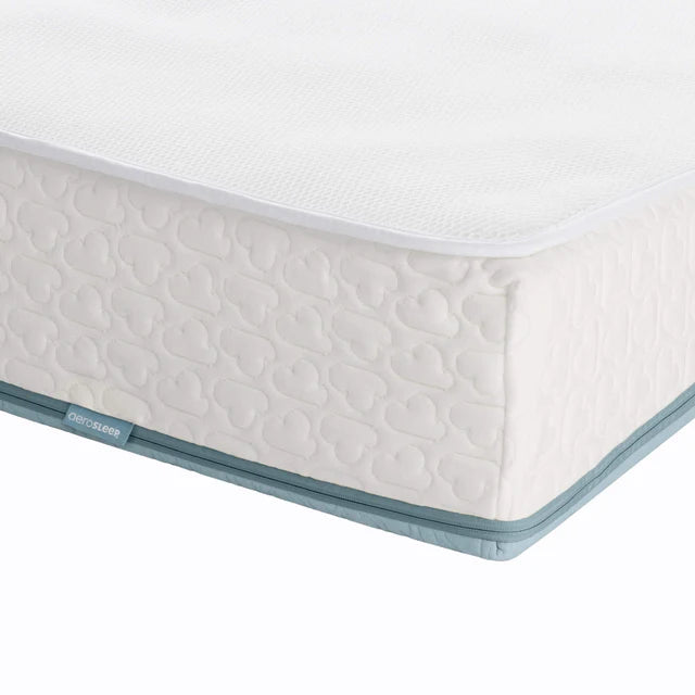 AeroSleep Premium Matraspakket voor Babybed/Ledikant | Matras + Matrasbeschermer Anti Reflux 60 x 120 cm