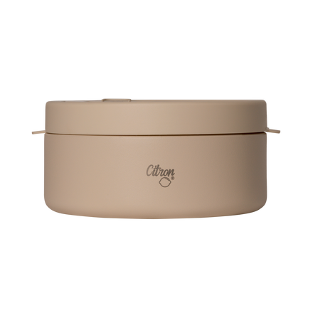 Citron RVS Thermo Food Jar 400ml | Beige