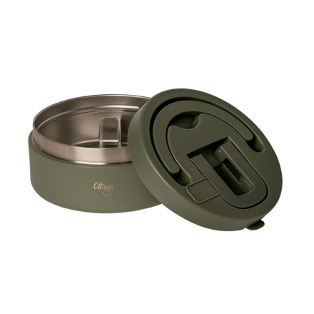 Citron RVS Thermo Food Jar 400ml | Green