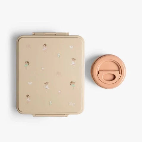 Citron Grand Lunchbox Ballerina met vakjes