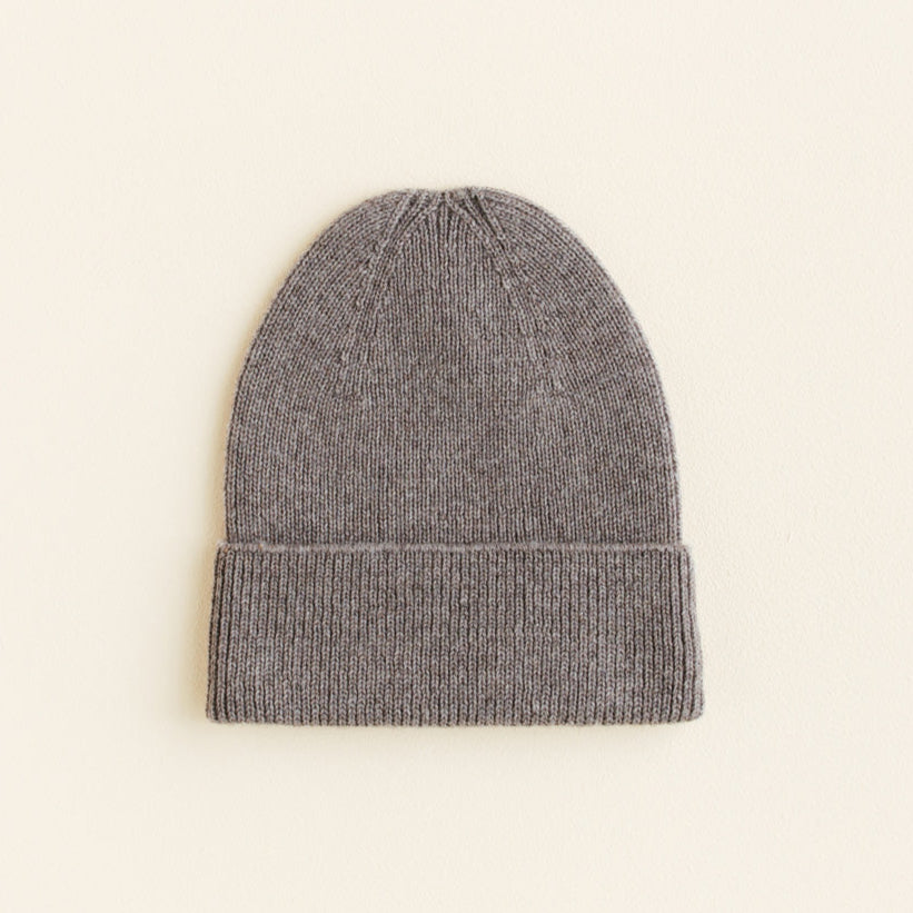 Hvid Newborn Beanie Fonzie 0-6M | Otter