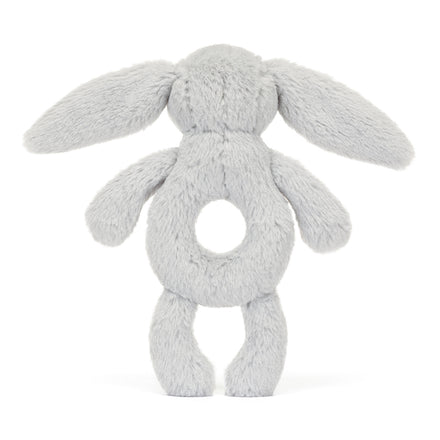 * Jellycat Knuffel Bashful Silver Bunny Ring Rammelaar